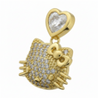 Dije Hello Kitty Dorado Rodinado