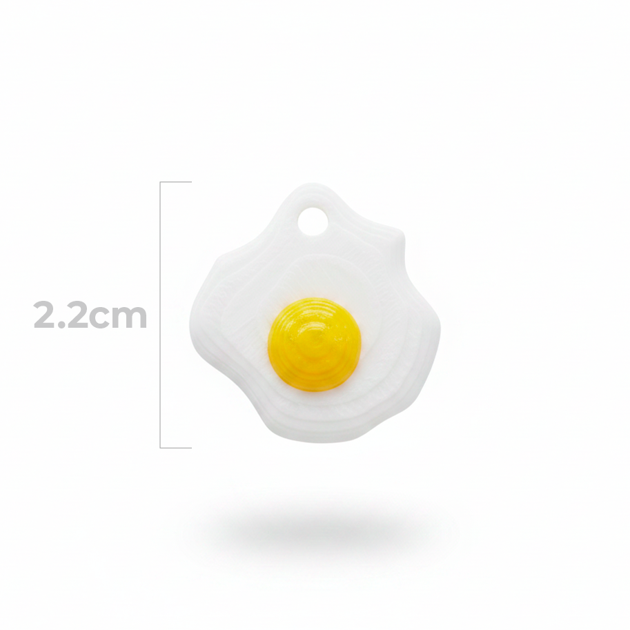 Dije Huevo Acrilico 2.2cm
