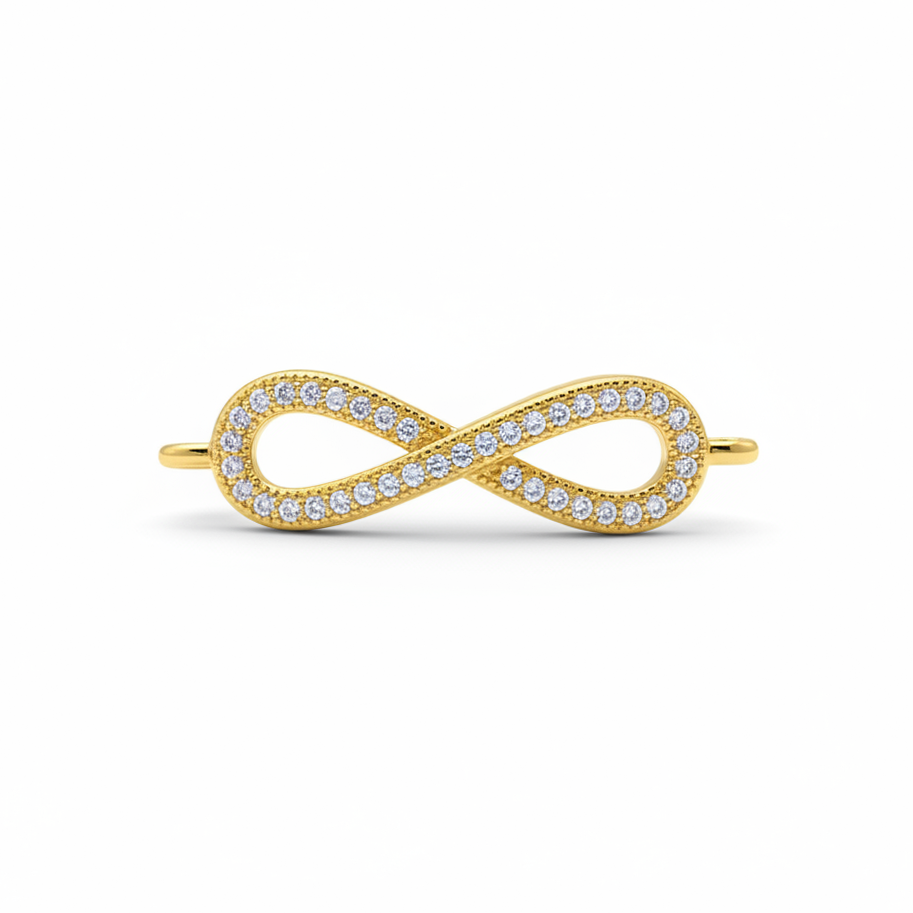 Dije Infinito Dorado Rodinado