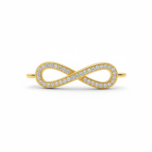 Dije Infinito Dorado Rodinado