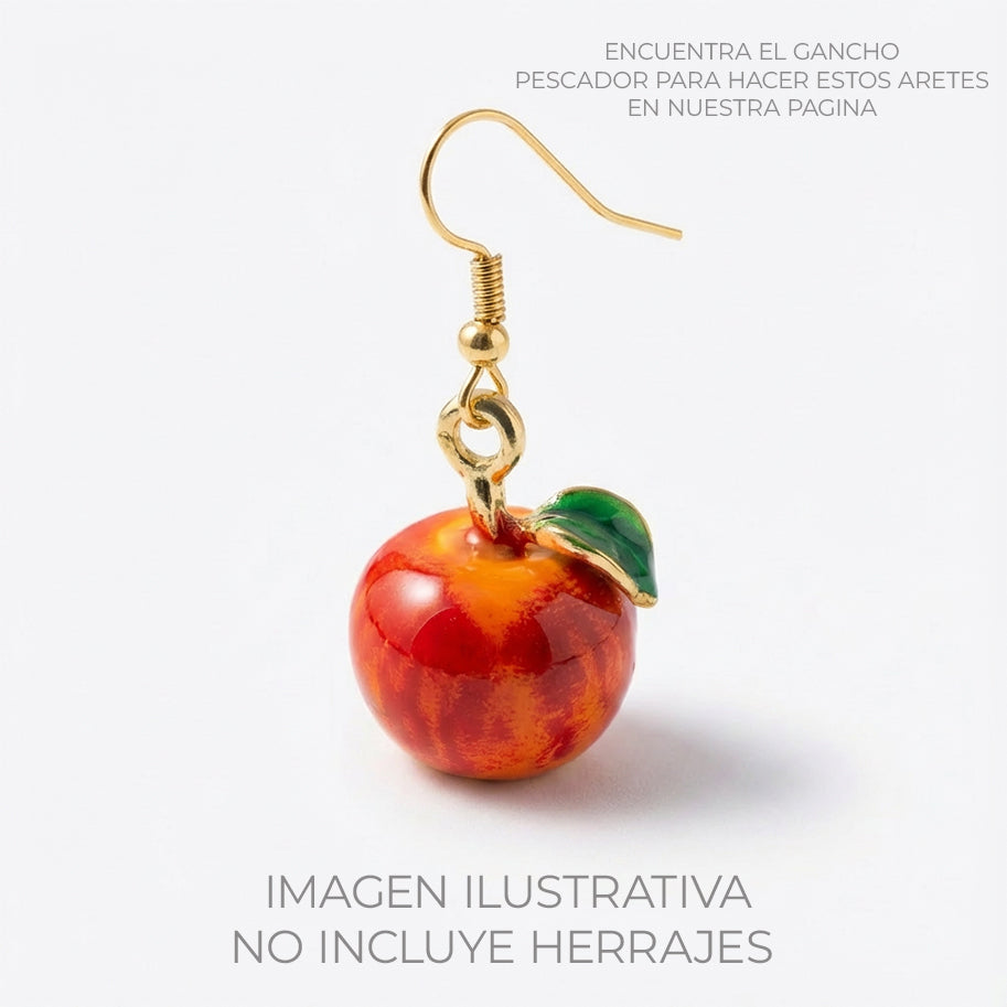 Dije Manzana Rodinado Pintado