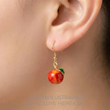 Dije Manzana Rodinado Pintado