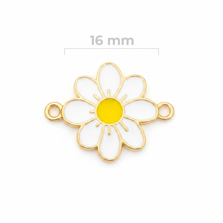 Dije Margarita Pulsera Dorado Rodinado