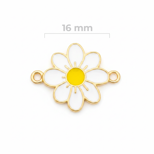 Dije Margarita Pulsera Dorado Rodinado