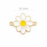 Dije Margarita Pulsera Dorado Rodinado