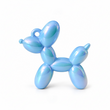 Dije Perro Globo Chunky Azul Cielo Perlado AB
