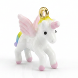 Dije Unicornio Rodinado Pintado