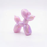 Dije Acrílico Perro Globo Lila Perlado Boreal