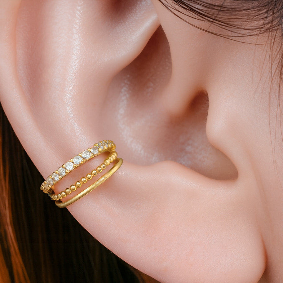 Ear Cuff B #33 Rodinado