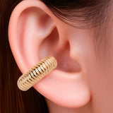 Ear Cuff Chunky 11 / 3 Cms Dorado Rodinado