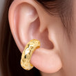 Ear Cuff Chunky 13 / 2.5 Cms Dorado Rodinado