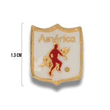 Dije Escudo America De Cali Gold Filled