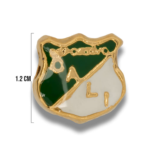 Dije Escudo Cali Gold Filled