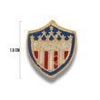 Dije Escudo Junior Barranquilla Gold Filled