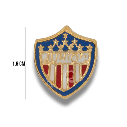 Dije Escudo Junior Barranquilla Gold Filled