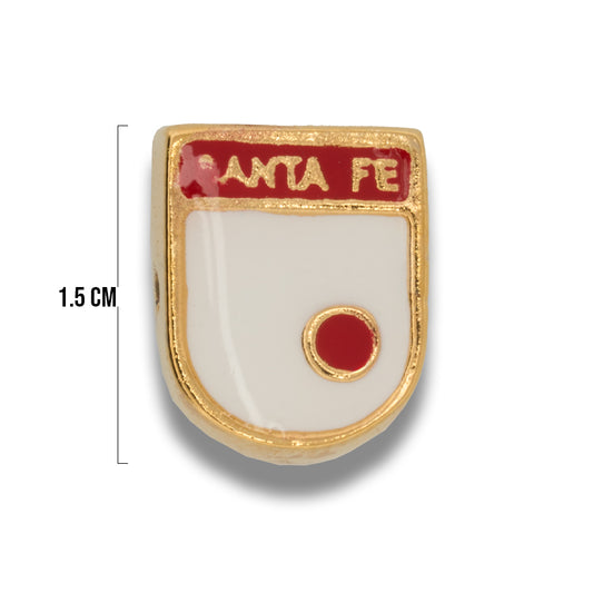 Dije Escudo Santa Fe Gold Filled