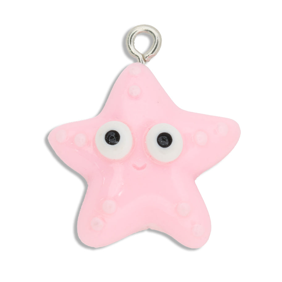 Dije Estrella De Mar Acrílico