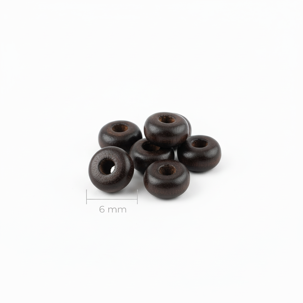 Bola De Madera 6mm X Gramos