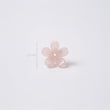 Flor Mediana Nacarada Palo De Rosa Acrílico
