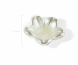 Flor Campana Plástica 13 x 7mm x Unidad