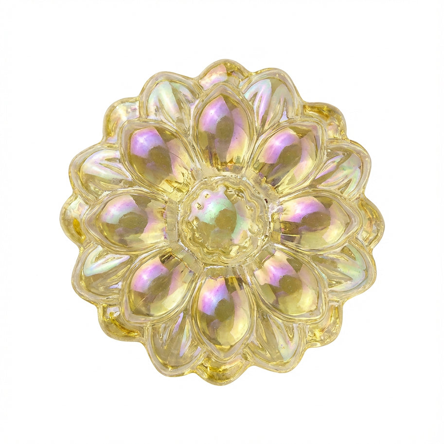 Girasol Pasador Acrílico Perlado Surtido x Unidad