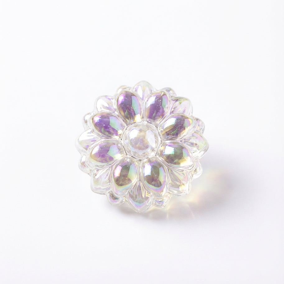 Girasol Pasador Acrílico Perlado Surtido x Unidad