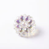 Girasol Pasador Acrílico Perlado Surtido x Unidad