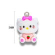 Dije Hello Kitty Fresita Acrilico