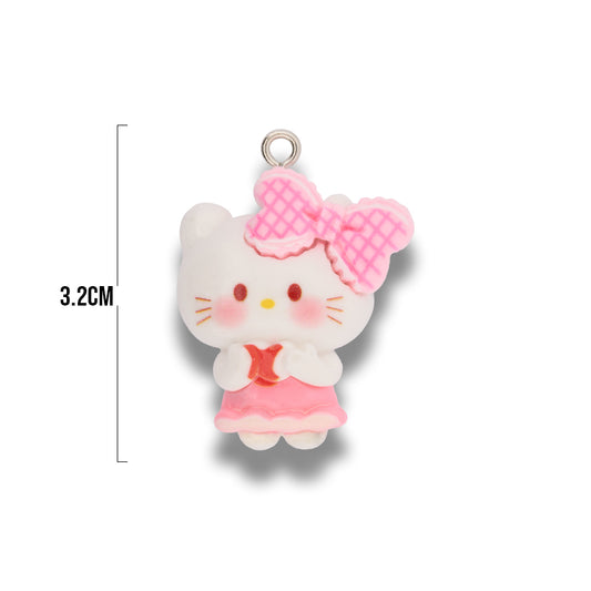 Dije Acrílico Hello Kitty Picnic