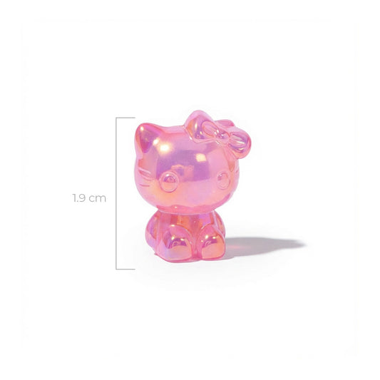 Hello Kitty Pasador Acrílico Fucsia Destellos