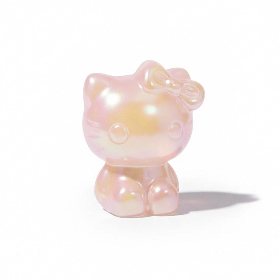 Hello Kitty Pasador Acrílico Rosado Destellos