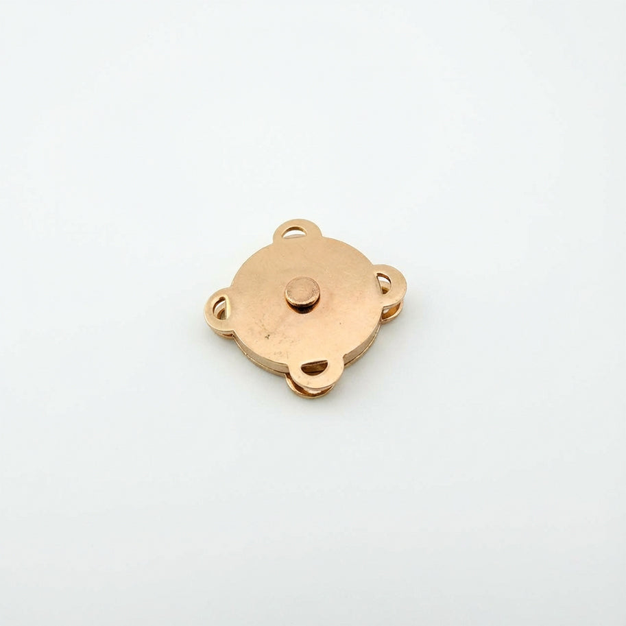 Herraje Broche Imantado Dorado Para Bolsos/Carteras 18mm