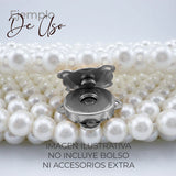 Herraje Broche Imantado Plateado Para Bolsos/Carteras 18mm