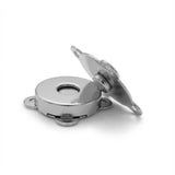 Herraje Broche Imantado Plateado Para Bolsos/Carteras 18mm