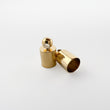 Terminal Campana 6x10mm Gold Filled x Par