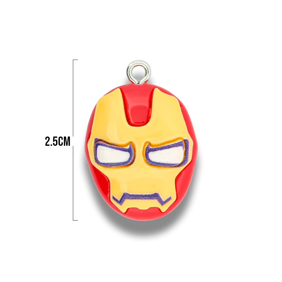 Dije Acrílico Mascara Iron Man