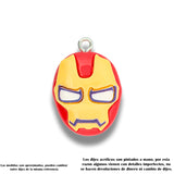 Dije Acrílico Mascara Iron Man