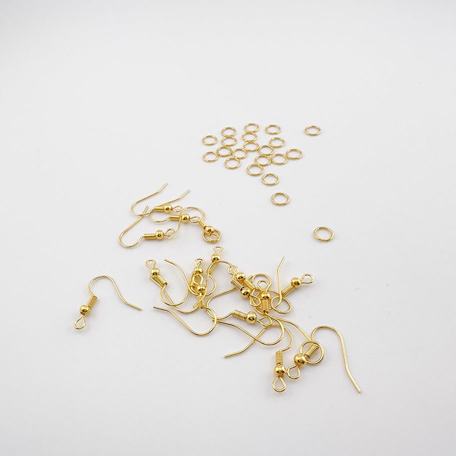 Kit De Arcilla Polimérica Para Aretes + Herramientas