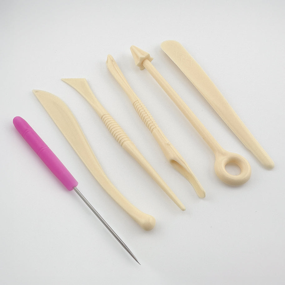 Kit De Arcilla Polimérica Para Aretes + Herramientas