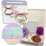 Kit de Kumihimo Cuadrado + Curso Virtual Gratis