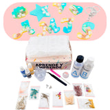 Kit Emprendimiento De Llaveros De Resina