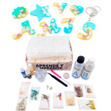 Kit Llaveros De Resina + Curso Virtual Gratis