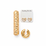 Kit Ponny Cuff + Topos+ Ear Cuff Dorado
