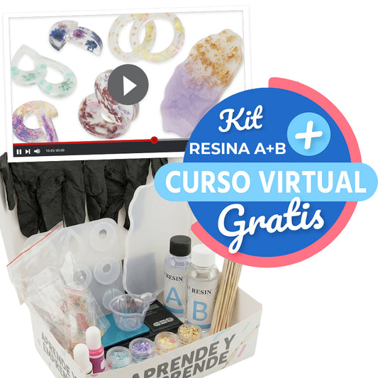 Kit De Resina Epóxica + Curso Virtual Gratis