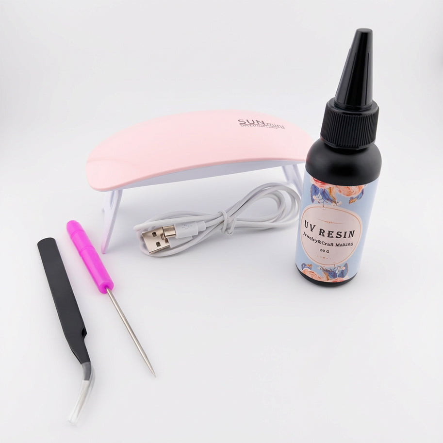 Kit De Resina UV + Curso Virtual Gratis