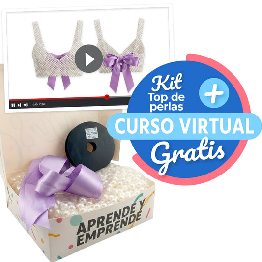 Kit de Top De Perlas + Curso Virtual Gratis