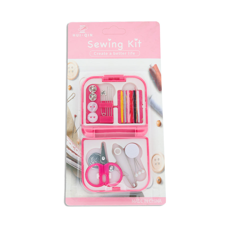 Kit Mini De Costura Fucsia