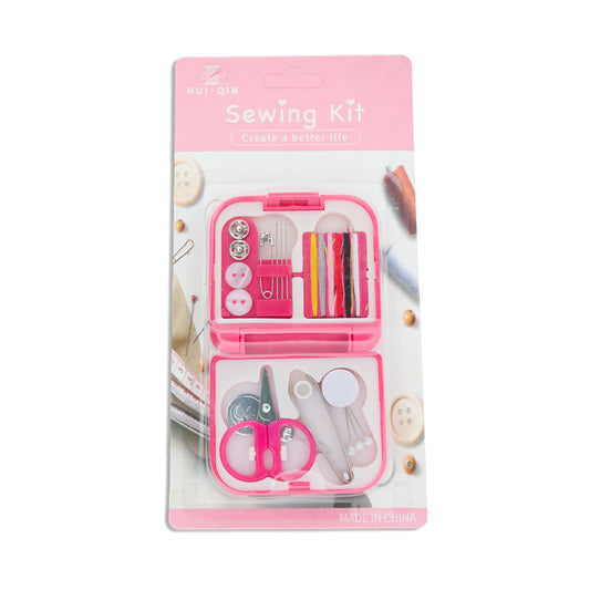 Kit Mini De Costura Fucsia