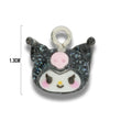 Dije Acrílico Kuromi Carita Transparente