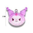 Dije Acrílico Kuromi Glitter